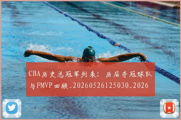 CBA历史总冠军列表：历届夺冠球队与FMVP回顾_20260526125030_20260702035511