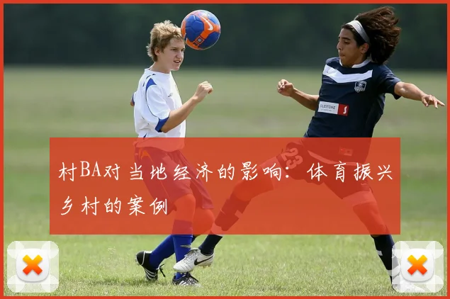 村BA对当地经济的影响：体育振兴乡村的案例